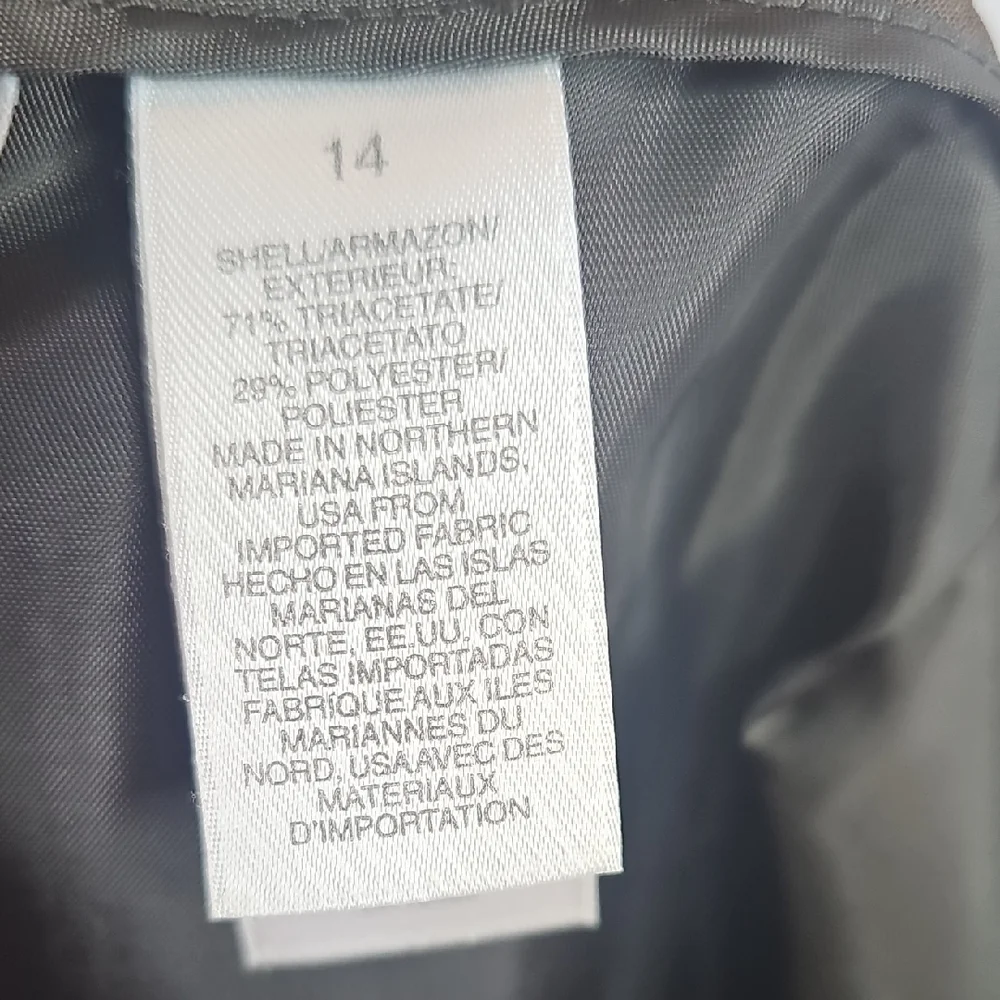 Liz Claiborne Elegant Brown‎ Pencil Skirt Size 14